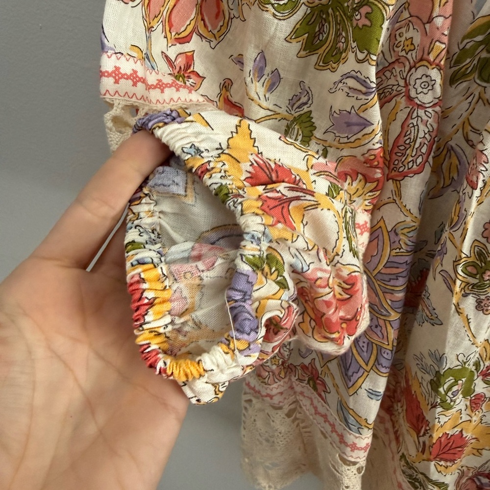 Christian Siriano Floral Lace Blouse - Picture 5 of 8